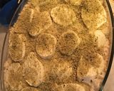 A picture of step 7 of Chicken Broccoli Rice Alfredo Bake.
