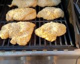 A picture of step 4 of Holmestead Cookin': Breaded Honey Mustard Chicken.
