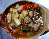 รูปขั้นตอนการทำที่ 5 ของ ไก่ต้มยอดมะพร้าวอ่อน