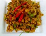 รูปขั้นตอนการทำที่ 5 ของ คั่วกลิ้งไก่สับ