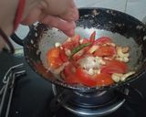 A picture of step 3 of Dhaba style matar paneer.