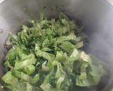 A picture of step 4 of Mom’s Magiritsa (without rice).