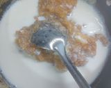 A picture of step 3 of Sweet potato dessert/halwa.