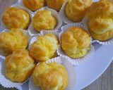 Foto langkah ke 8 dari resep Kue sus vanilla enak, kokoh, simple no mixer.