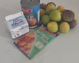 A picture of step 1 of Coconut Panna Cotta Cheesecake with Fresh Figs.