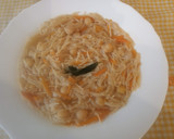 Foto del paso 5 de la receta: Sopa de fideos con garbanzos y zanahorias Exprés