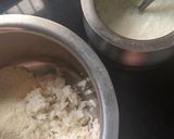 A picture of step 1 of Suji poha appe.