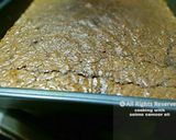 A picture of step 5 of Brownies bake in pateela.
