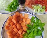 A picture of step 1 of Braised Oxtail Stew.