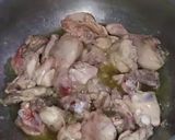 A picture of step 2 of Shahi white qorma.