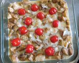 Une image de l'étape 7 de Clafoutis aubergine et tomates cerises.