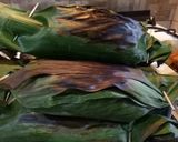 Foto langkah ke 5 dari resep Nasi Bakar Jamur isi Tuna.