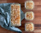 Foto langkah ke 2 dari resep Pudding almond leci.