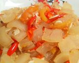 Foto langkah ke 5 dari resep Kikil Asam Pedas bumbu iris.