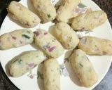 A picture of step 3 of Bittergourd Rolls.