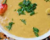 A picture of step 2 of Mong daal.