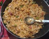 A picture of step 3 of Indo Mex Sizzler.