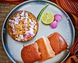 A picture of step 6 of Spicy and Tasty Kolhapuri Misal Paav.