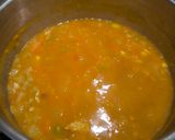 عکس مرحله 3 از دستور سوپ سبزیجات و دال عدس (Red lentil & vegetables soup)