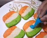 A picture of step 9 of Tri Color Cookies.