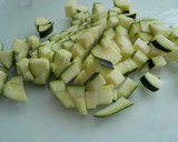 Foto del paso 4 de la receta: Rape con salsa de hígado de rape, calabacín y puerro