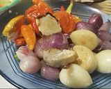 Foto langkah ke 4 dari resep Lodeh Tetelan Kepala Sapi Gembus Labu Siam Kacang Panjang.