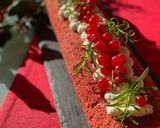 Φωτογραφία βήματος 5 της συνταγής Red velvet κορμός