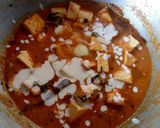 A picture of step 13 of Paneer Butter Masala.