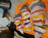 Foto del paso 4 de la receta: Pechugas de pollo primavera con papas libro y chauchas