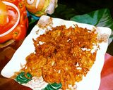 A picture of step 5 of Crispy Lacha pakora.