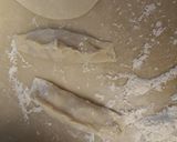 A picture of step 8 of Homemade Potsticker Wrappers and Potstickers.
