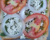 A picture of step 1 of Veg mayo paneer sandwich.