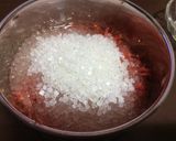 A picture of step 1 of Carrot custard halwa.