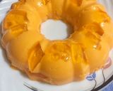 A picture of step 4 of Custard orange cake ❤️.