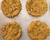 Foto del paso 3 de la receta: Hamburguesas de lenteja, garbanzo y zanahoria
