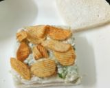 A picture of step 3 of Veg Mayo Sandwich.