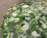 A picture of step 2 of Leek and fish chowder.