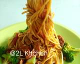 Spaghetty Sapi Lada Hitam langkah memasak 4 foto