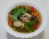 A picture of step 4 of Tom Yum with Termite Mushrooms (Easy Thai Recipe).
