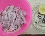 Foto langkah ke 1 dari resep Cumi masak hitam.