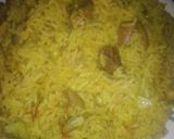A picture of step 4 of Jollof rice da kayan ciki.
