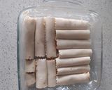 Foto del paso 3 de la receta: Canelones con carne de caldo
