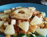 Foto del paso 9 de la receta Ensalada de garbanzos, tofu y piña