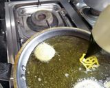 A picture of step 17 of Moong Daal Jalebis.