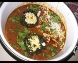 A picture of step 6 of Shaam savera kofta.