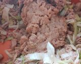 Foto del paso 2 de la receta: Atún con lechuga y crema mmm