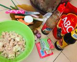 Foto langkah ke 1 dari resep Nasi Tim Ayam Sosis Kecap.