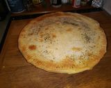 A picture of step 4 of Enchilada pie.