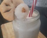 รูปขั้นตอนการทำที่ 3 ของ Double Snow Lotus Lassi เมื่อรากบัวหิมะพบนมบัวหิมะทิเบต ❄️