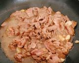 Hình bước làm 2 của món Bún chả giò thịt bò xào